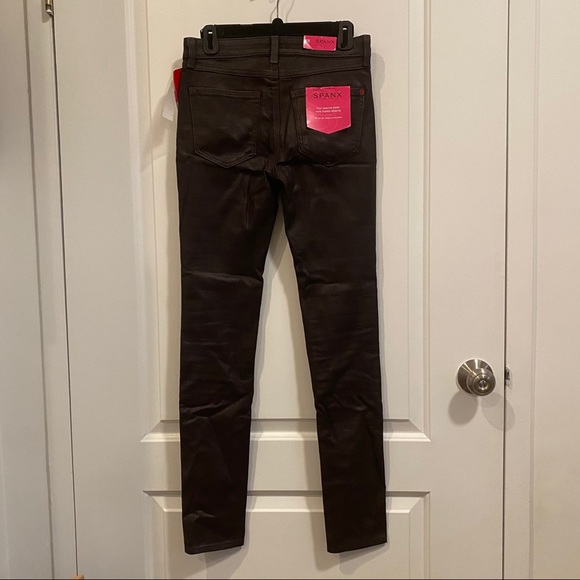 Spanx The Slim-X Coated Skinny Jeans - Picture 4 of 4